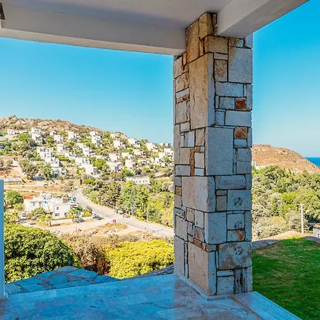 2 Br House With A Fantastic View Of Gümüşlük Daire Bodrum